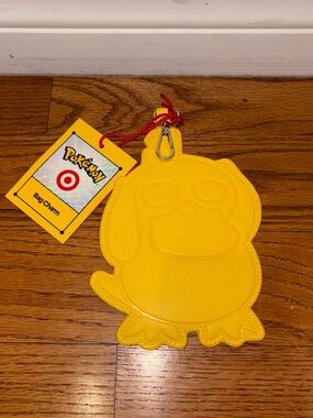 Target x Pokemon Bag Charm PSYDUCK Luggage Tag Card Holder Wave 2 Brand New